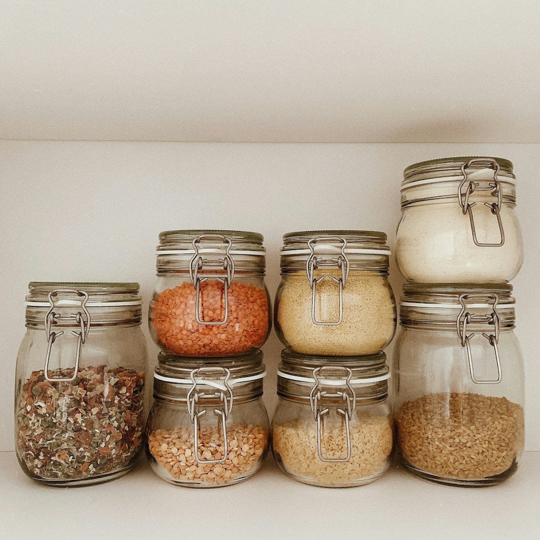 Premium Glass Storage Jars